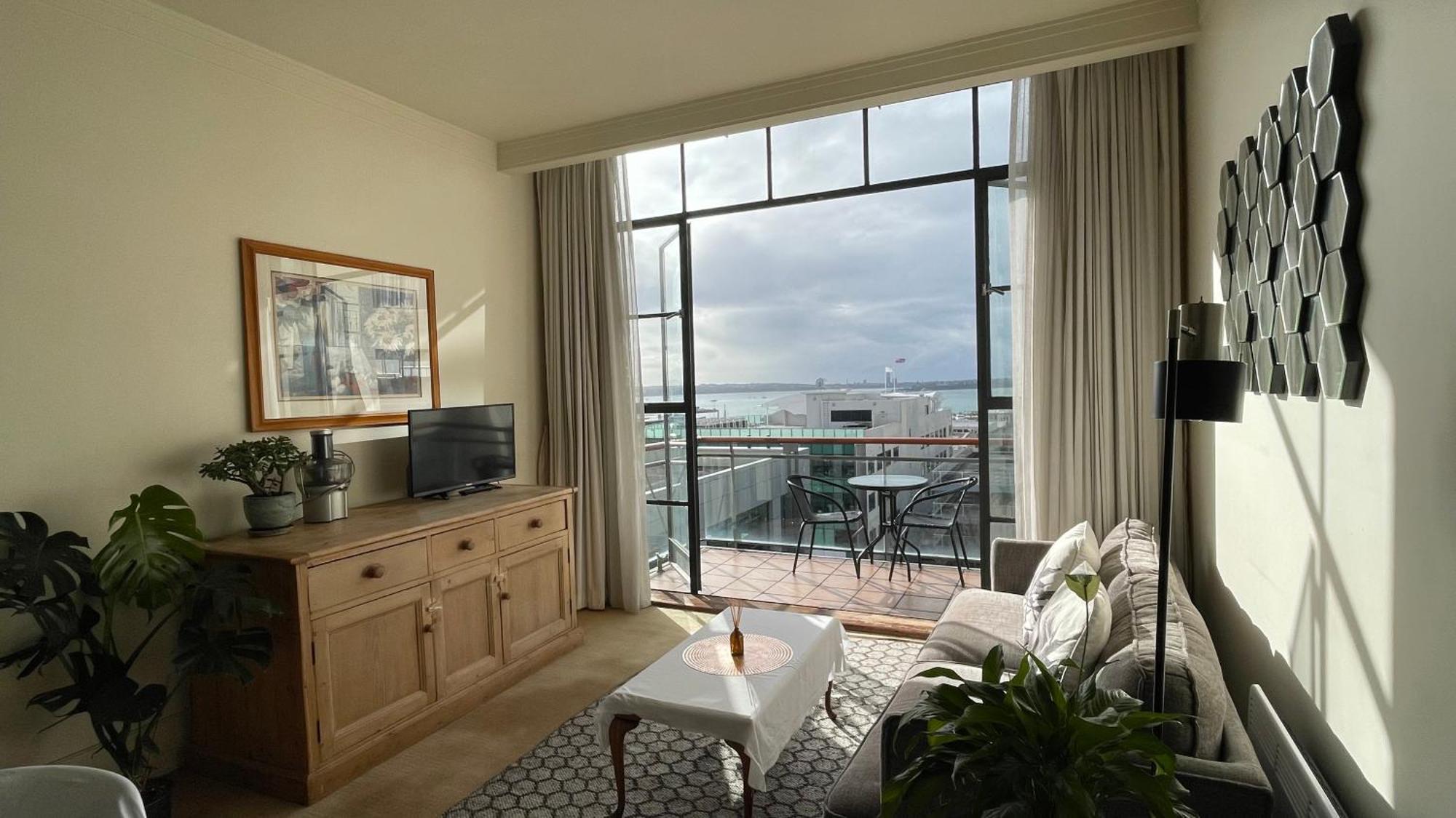 Sea View Heritage Apartment With Balcony Auckland Eksteriør bilde